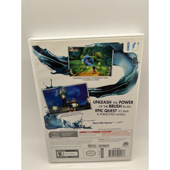 Disney Epic Mickey - Nintendo Wii - CIB - Complete - Picture 2 of 6